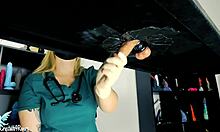 Naughty Nurse Employs Toys For Subtle Milking Play