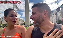 Argentinian fitness babe picked up intensely