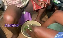 Spread up while you do my nails, naughty couple play at home.