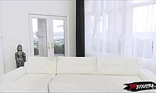 teen blonde petite girl experiences big black cock from firefighter