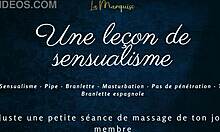 une le�on de sensualisme - french audio solo gentle handjob praises.