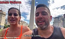 Argentinian fitness babe picked up intensely