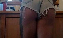 Imagine This Hot Brunette With Big Ass And Tits In Your Kitchen, Getting Wildly Horny.