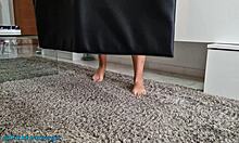 cute amateur milf enjoys sybian machine