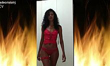 Jade teases the neighbor with her sexy ass 😏