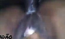 amateur latina receives cum deep in her tight ass