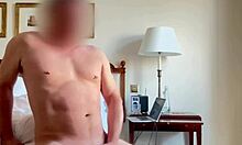 i was stroking in my hotel room with the window open