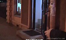 euro teen gets doubled in naughty group action