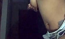 The next door ebony milf flashed her saggy tits in shorts