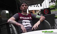 fresh & fun teen 18+ day lay sucks monster cock