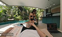 vrb trans brazilian shemale model gets anally fucked in first interview