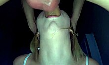 the sloppiest deepthroat with throatpie