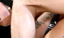 Black Hair Bitch With Blue Eyes Gets Deep Anal And Dp By Two Big Dick Guys In Mmf Threesome