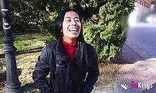 Banging sweet asian hottie lore hot in rough doggystyle quickie