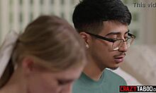 A shy guy diego perez fucks petite 18+ and hot popular cheerleader melody marks.