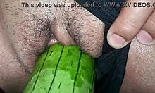 Unexpected squirting happens in public car spot