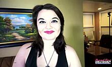 Busty Brunette Coed Trinity Loves Riding Cock In Different Positions