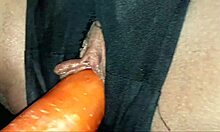 Unexpected squirting happens in public car spot