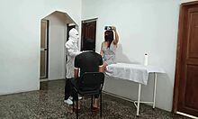 Cheating whore GETS FUCKED by her doctor in the hospital