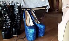 Preview Of My Beautiful Long Legs And Passion For Pantyhose And High Heels