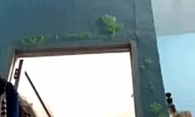 indonesian girl taking bath on webcam, oops i think i said it wrong