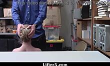 athena rayne caught stealing, punished with office doggystyle 😈