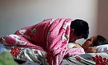 Homemade Shower Moments With Stepsister And Roommate