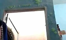 indonesian girl taking bath on webcam, oops i think i said it wrong