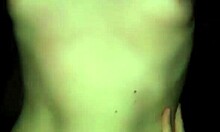 the stepsister sneaks into her stepbrothers room at night to ride his dick