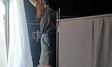 Manicurist prefers sucking my dick over giving a manicure in dorm