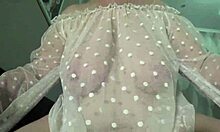 I love these gorgeous big saggy tits close-up