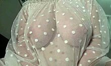 I love these gorgeous big saggy tits close-up