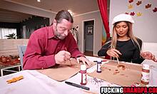 asian teen fingered by horny stepgrandpa on thanksgiving?