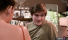 Stepmom teeches stepson anal for marriage