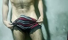 i undress and stroke my big cock for you