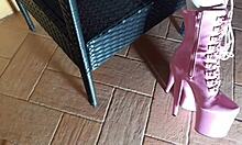 Preview Of My Beautiful Long Legs And Passion For Pantyhose And High Heels