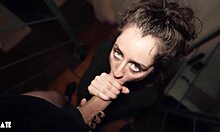 Next door girl swallows every drop 😋