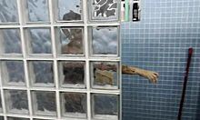 no banho com a boyceta cristal ortega gostosa peladinha