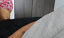 my stepmom finds me masturbating gets horny seeing my cock