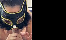 My neighbor cums in my face