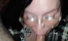 Wife enjoys time alone at home