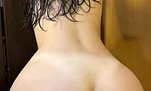 straight out of the shower, my sexy teen girlfriend rides rough doggystyle in dorm