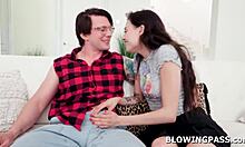 Why am I practicing blowjob with my stepdad's big cock like this?