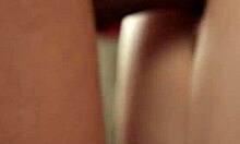 Slaps lead to moaning orgasms in passionate missionary anal creampie sex.