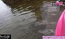 i am a d�nne blonde amateur schlampe having outdoor sex