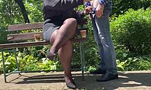 damn, this hot mother-in-law will make you cum fast