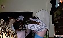 Dr Pussy2 Meia Irmã Angolana É Fodida Na Madrugada Por Enorme Pau Branco Na Buceta Quente