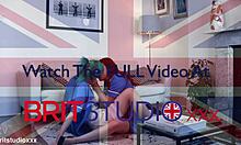 Two lesbian nurses in lingerie fuck each other and scissor. They use toys in the hospital.