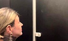 Horny at gym, masturbates in bathroom