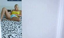 Stretching Out His Sultry Stepmother Vanessa Cage